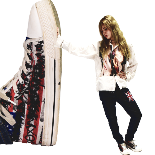 Roxy wrld flag shoes