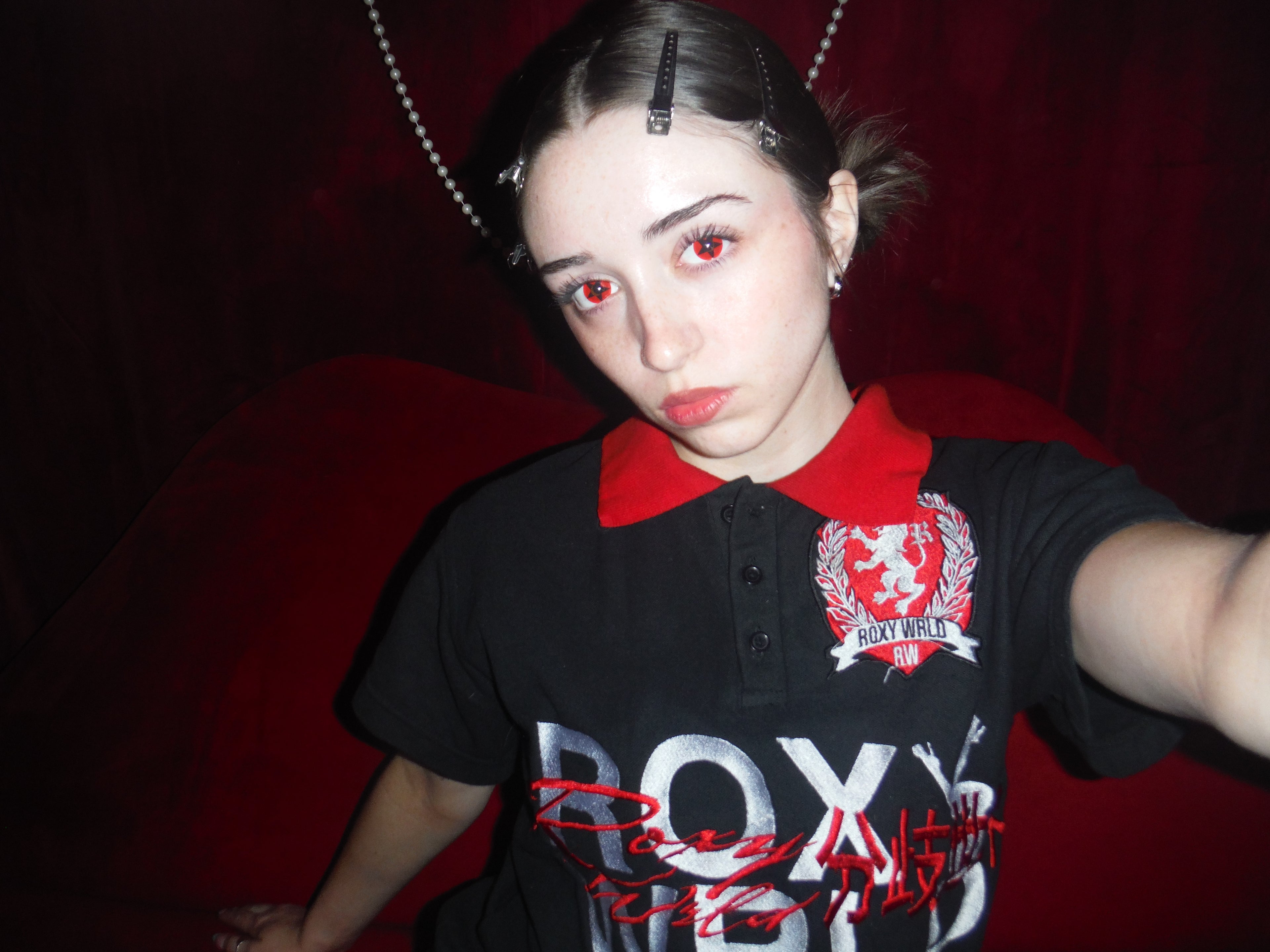Embroidery Roxy wrld polo