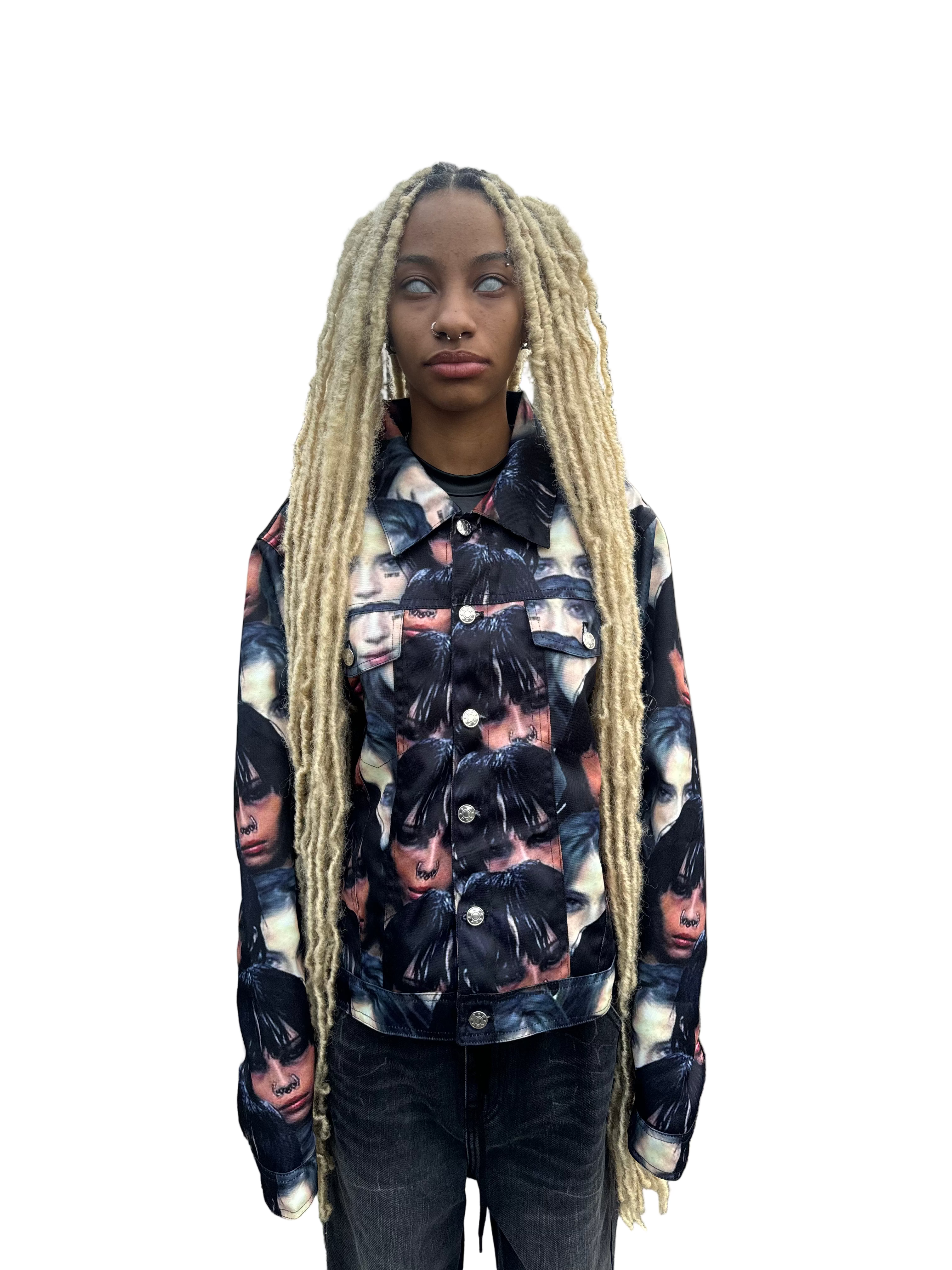 Mood swings jean jacket