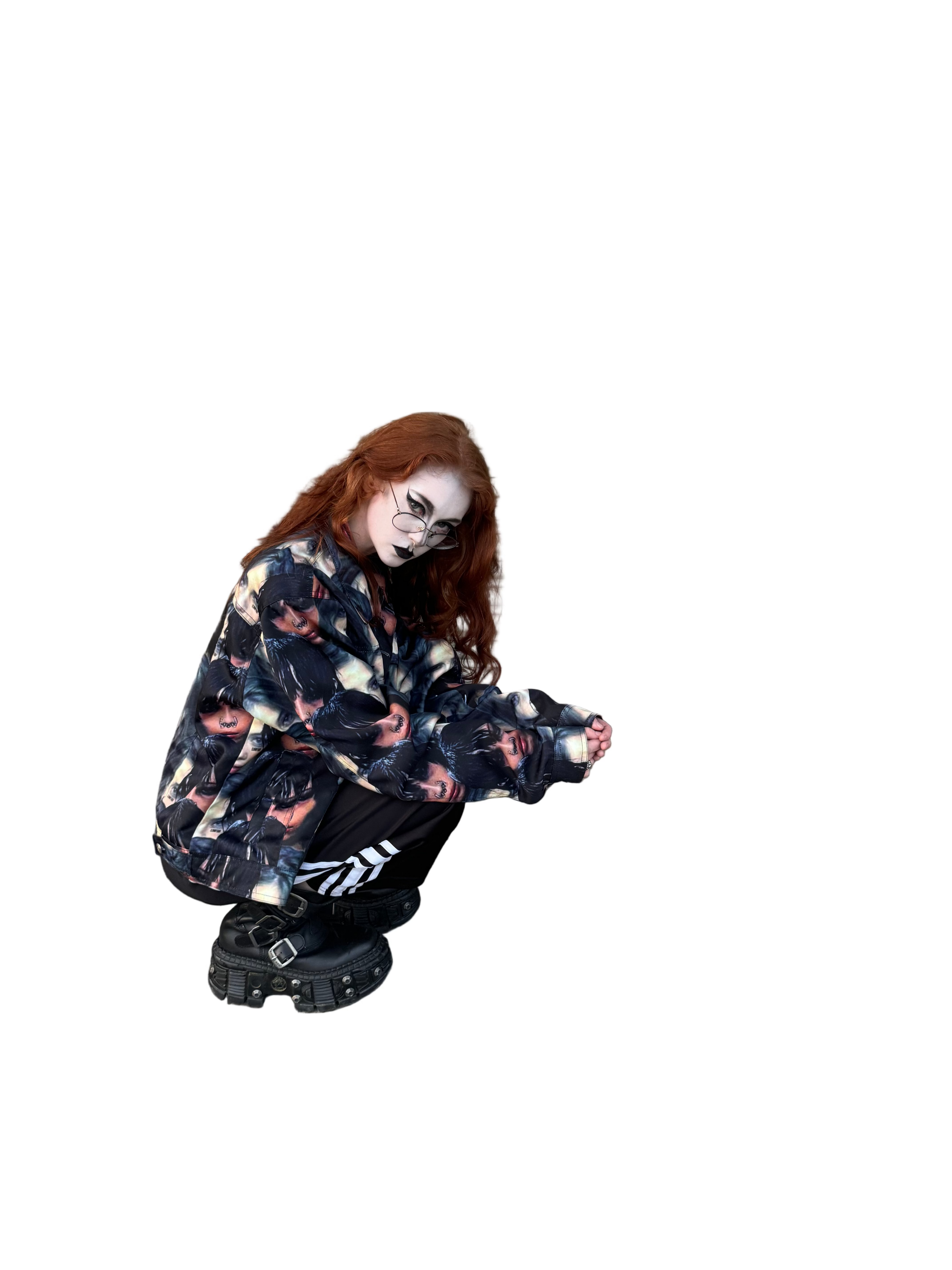 Mood swings jean jacket