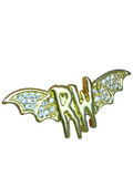 Roxy wrld Gold bat wing earrings